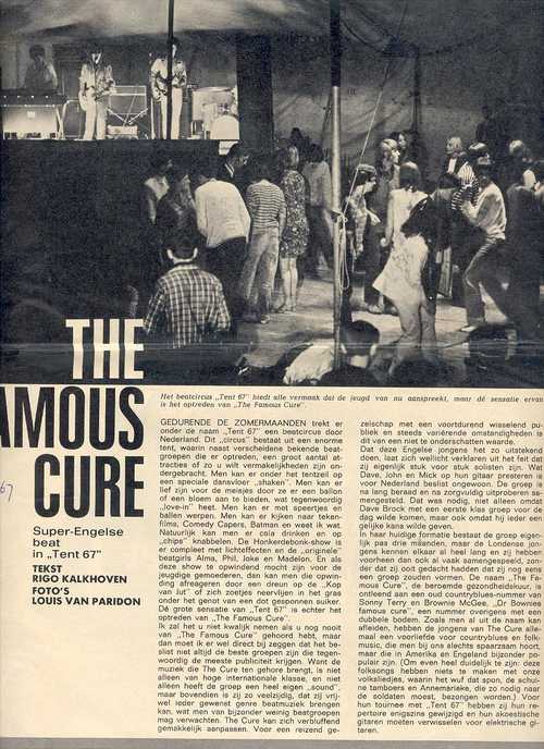 The Famous Cure (pre-Hawkwind) Hollandse toer 1967
