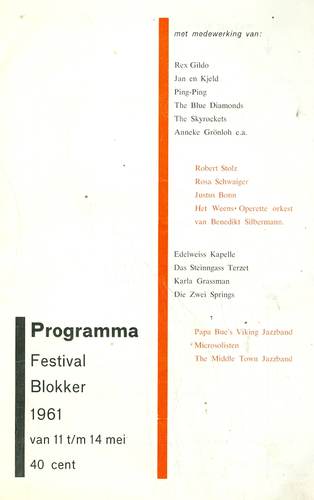 Blokker Festival 1961