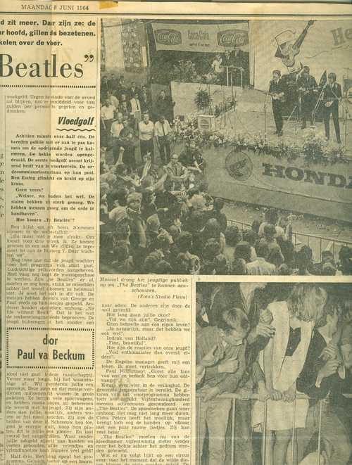 Blokker Festival 1964 - THE BEATLES ( 6 Juni )