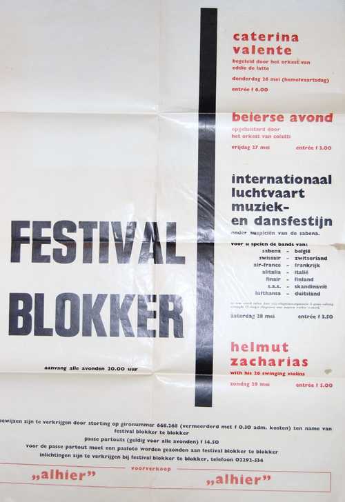 Blokker Festival 1960