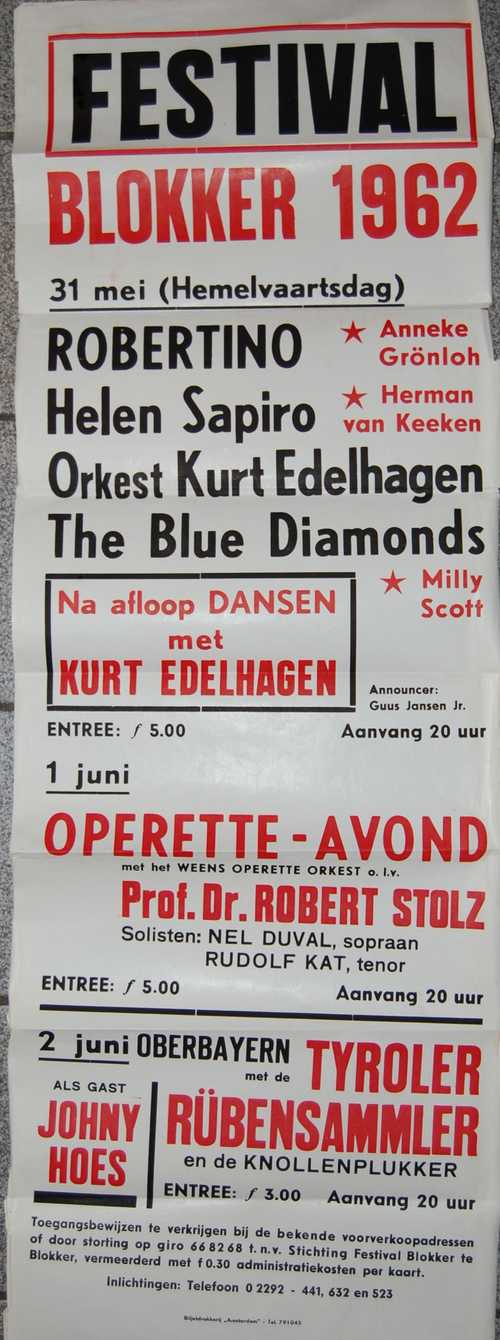 Blokker festival 1962