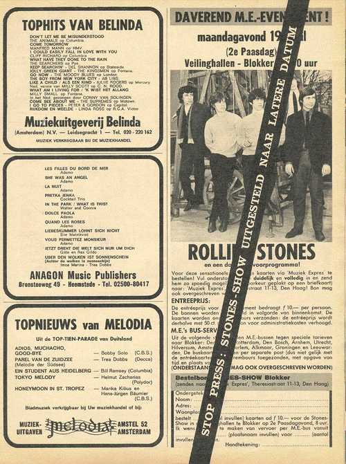 Rolling Stones naar de  Veilinghal in Blokker ?