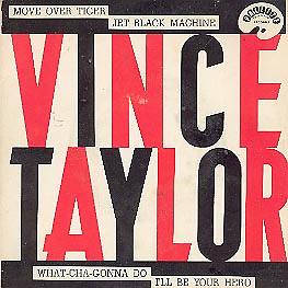 Blokker Festival 1963 - VINCE TAYLOR- grammofoonplaatjes 1962-1963